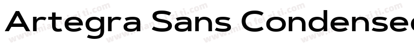Artegra Sans Condensed SemiBold字体转换